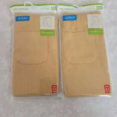 新品未開封　ユニクロ　エアリズムレギンス 7分丈 100