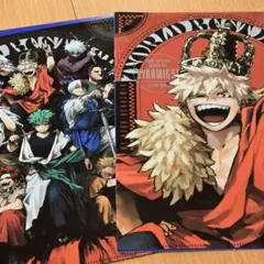 最強ジャンプ 僕のヒーローアカデミア クリアファイル 集合 爆豪勝己