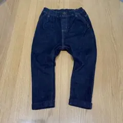 未使用　デビロック 楽デニム タックパンツ 110 長ズボン ストレッチ