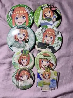 五等分の花嫁 中野四葉 缶バッジセット - メルカリ