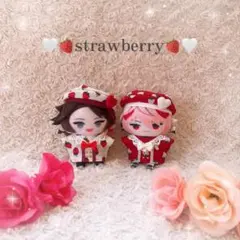 にじぱぺっと ぬい服 トップス ベレー帽 セット 【red】