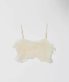 eaphi TULLE ASYMMETRY FRILL CAMISOLE - メルカリ