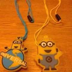 ミニオン シリコンストラップ 2個セット