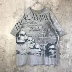 B3489古着　Tシャツ　グレー　90s Y2K