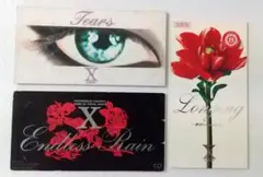 X JAPAN 8cmシングルCD 3枚セット まとめ売り