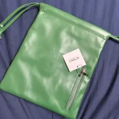 【新品未使用】ACTUALLY グリーン ハンドバッグ