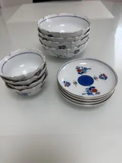 ★有田焼・清秀窯 ★ 和食器 小鉢・小皿セット・珍味入れ ★ ３種1２点セット★のサムネイル