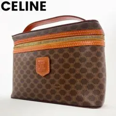 ✨美品✨セリーヌ バニティバッグ ポーチ PVC レザー マカダム トリオンフ