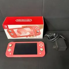 極美品 Switch Lite 完品 新品時フィルム貼付 コーラル - メルカリ