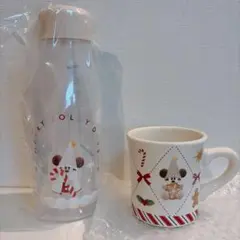 リルリンリン　スーベニア　ドリンクボトル　マグカップ　ディズニー　クリスマスのサムネイル