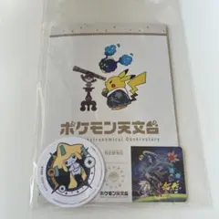 ポケモン天文台 限定 ピカチュウ ぬいぐるみ 天体観測ノート 特任