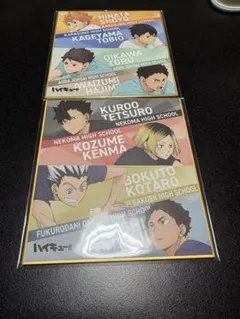 ハイキュー!! ミニ色紙 セット