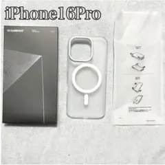 iPhone16Pro スマホケース Magsafe対応 カメラ保護 軽量 薄型