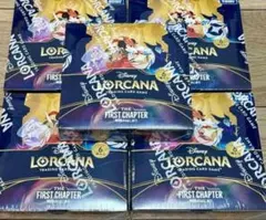 未開封シュリンク付き Disney Lorcana 物語のはじまり 5BOX - メルカリ