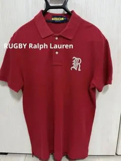 RUGBY Ralph Lauren ラルフローレン 半袖ポロシャツ M 赤のサムネイル