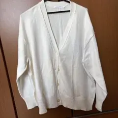 AMERICAN HOLIC ミドルゲージVネックニットカーディガン L