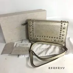 Jimmy Choo ジミーチュウ スタッズ ショルダーバッグ レディース