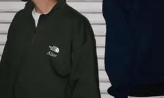 ノースフェイス原宿オルター店舗限定半ジップトレーナー