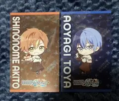 プロセカ カフェ WEEKEND GARAGE クリアシート 彰人 冬弥 2点