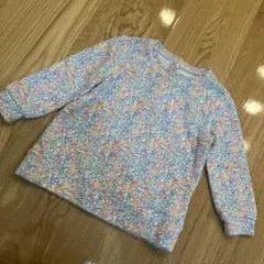 ラルフローレン　花柄長袖トレーナー 小花柄　80 18M