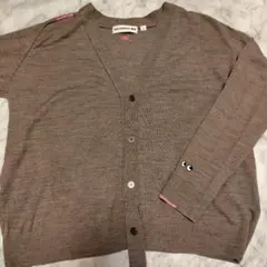 ユニクロ　ANYA HINDMARCH メリノセーター L カーデガン