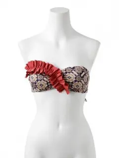 ボタニカル柄 総柄 ビキニ