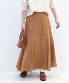 フレアスカート　ドット　シンプリシテェ　ベイクルーズのサムネイル