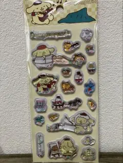 ポムポムプリン　ウォーターシール　水入りシール 正規品