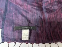 mizuiro-ind 絲綢圍巾 紫色系