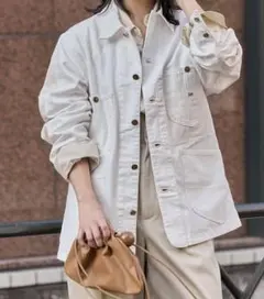 ジャーナルスタンダード INSCRIRE　Lee デニムジャケット　ホワイト