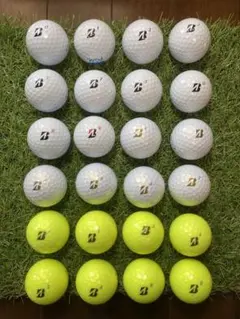 超美品　ロストボール　ゴルフロストボール　ブリヂストンTOURBX BXS