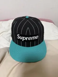 58.7cm シュプリーム ニューエラ　マリナーズ　キャップ