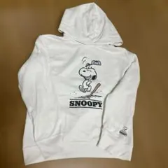 スヌーピー イラスト付き パーカー 160