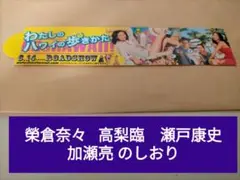 ★榮倉奈々 高梨臨　瀬戸康史　加瀬亮 のしおり