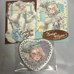 第五人格 Sweet World Story ハート缶バッジ レディ ファウロ