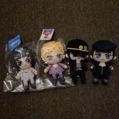 ちびぬい　ジョジョ　ぬいぐるみ　マスコット　ブチャラティ　ジョルノ　承太郎　仗助 ちびぬい ジョジョ ぬいぐるみ マスコット ブチャラティ ジョルノ 承