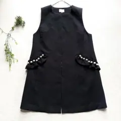 【美品】ローズティアラ 23SS パール ロングジレ ベスト ピンク 42 XL 2026年最新】Rose Tiara レディース ベスト・ジレ・ビスチェの人気