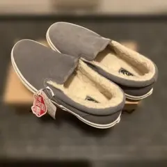 【みー様専用】VANS グレー スエード スリッポン