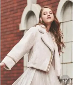 エコファーライダースジャケット