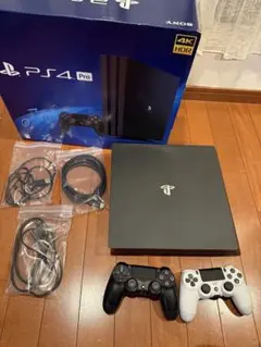 PS4 Pro 本体 コントローラー2つ付き