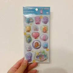 【500円スタート】ケアベア ポップデコパーティー わたあめカプセルシール