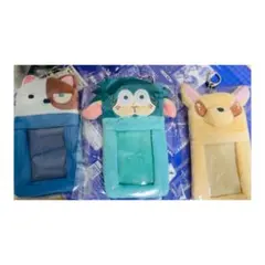 僕のヒーローアカデミア　ぬいぐるみカードホルダー３種