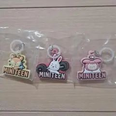 MINITEEN ぷっくりめじるしアクセサリー 3個セット SEVENTEEN