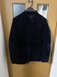ネイビー コーデュロイ ジャケット