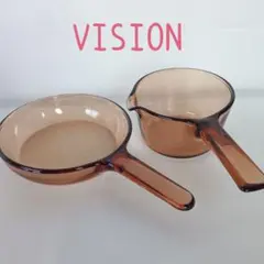 VISION　超耐熱ガラス　ソースパン　フライパンのサムネイル