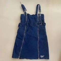 ANAP GIRL デニム ジャンバースカート M