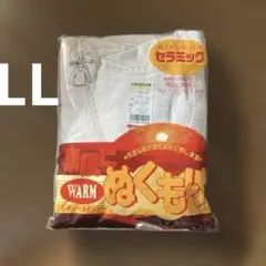 婦人肌着　Vネック8分袖スリーマ　LL やや厚め