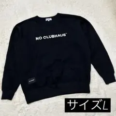 NO COFFEE NO × CLUBHAUS ゴルフ スゥエット サイズL