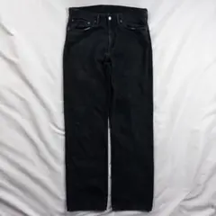 ビンテージ古着 ユーロ リーバイス 751 叩き グランジ ブラック デニム