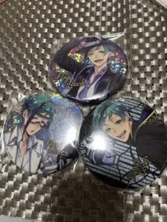 ツイステ フロイド・リーチ ナムコ 缶バッジ 2個セット - メルカリ